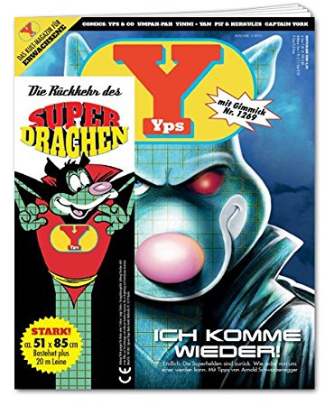 Nagelneues YPS Heft 03/2015 mit Gimmick Nr. 1269 Der Yps-Drachen OVP neu