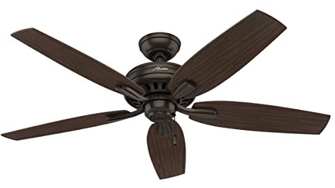 Hunter Newsome, Indoor, Ceiling Fan, No Light, 52 inch, Premier Bronze