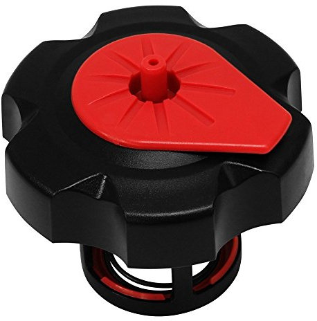 TUFF JUG Bouchon d'essence Noir/Rouge Particulièrement pour bidon
