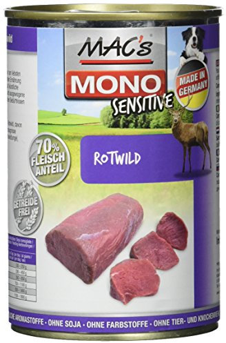 Mac's Mono Sensitive rot wild, 6er Pack (6 x 400 g)