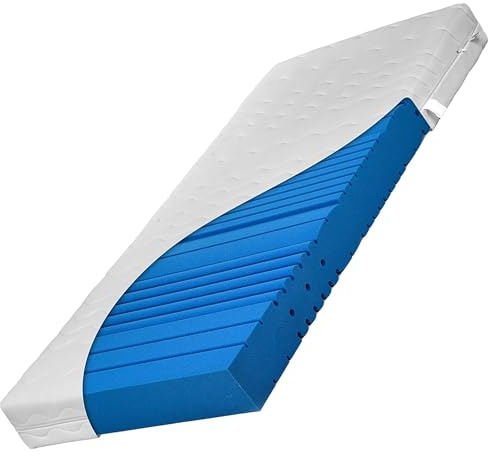 DaMi Kaltschaum-Matratze Deluxe I für Guten Schlaf & gegen Rückenschmerzen, Orthopädische Bett-Matratze (RG 45), Made in Germany, mit waschbarem Bezug, Härtegrad H2 bis 90 kg, 80x200 cm