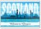 Glasgow Kühlschrankmagnet Scotland City Skyline