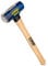 Estwing 4-Pound Hard Face Sledge Hammer for Demolition / Stake Driving, 50-55 HRC, 16-Inch Hickory Handle, Ergonomic Grip, Durable Construction