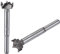 sourcing map Forstnerbohrer 17mm 18mm Durchm. Lochsäge Hartmetall legierter Stahl 2in1 Satz