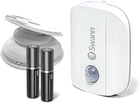 Swann Wi-Fi Motion Alert Sensor Unit. Easy Installation Both Indoors & Outdoors with Weatherproof Design, No Hub Required. Detect Movement Up to 15m Away Within 110 Degree Range