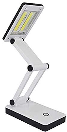 Super COB LED lampada da tavolo portatile pieghevole pressa sensibile controllo batteria e USB alimentato (senza batteria)