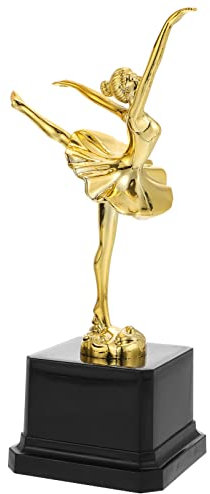 Homoyoyo Ballett-Trophäen -Auszeichnung Trophäe Mädchen Tanz-Trophäe Auszeichnung Tanz-Gewinner-Auszeichnung Trophäe Pokale Tanzwettbewerbe Preise Auszeichnung Pokale Kinderspielzeug