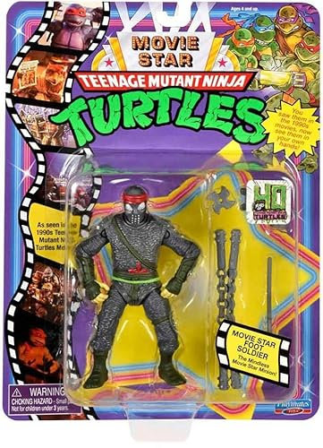 TEENAGE MUTANT NINJA Turtles: 4 Inch Original Movie Star Foot Soldier Figure