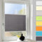 Plissee ohne Bohren Plissees Klemmfix Anthrazit 65x230cm (Breite x Höhe), ZEHN Minuten-Schnelle/Einfache Montage, Klemmfix Klebehalterung, Bequeme Rollo Montage inkl. Video