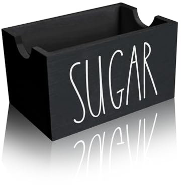 Porta bustine di zucchero per bar, contenitori per pacchetti di zucchero, contenitore per pacchetti di zucchero, dispenser per pacchetti di zucchero, organizer per pacchetti di zucchero per casa e