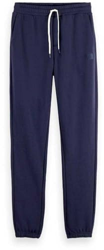 Scotch & Soda Herren Sweatpants Essential Badge Logo Sweatpant