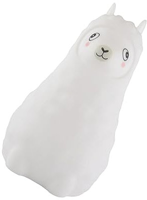 ibasenice Alpaka-nachtlicht Lampe Weich Und Dimmbar Perfekt Für Kinderzimmer Schlafzimmer Badezimmer Wohnzimmer Augenschützend Ideal Als Dekoration Und