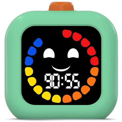 Digital Visual Timer for Kids - Rechargeable 99 Min - Focus & Smooth Routines - Visual Timer for Classroom, ADHD Autism Support - Home, Therapy or School