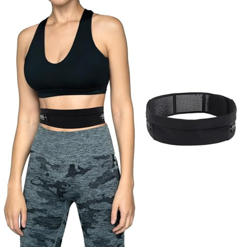 Verstellbarer Insulinpumpe Gürtel,Taillenband für Insulinpumpe,Diabetes Gürtel für Insulinpumpen,Insulinpumpe Bauchgurt mit Cuttable Größe,Diabetes Zubehör,Geeignet für Sport oder Reisen (M)