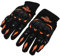 MUCKLILY 1 Paar Handschuhe Befreien Fingerhandschuhe Knöchel Motorradhandschuhe Fahren Griff Handschuhe Lenkung Winterhandschuhe Handhaben Beheizbare Handschuhe Liner Orange PVC