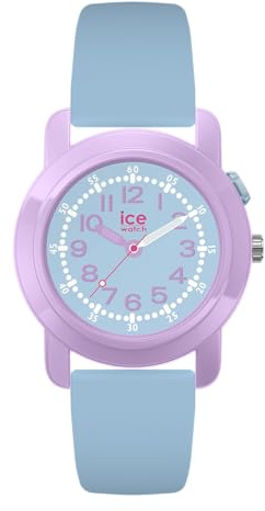 ICE-WATCH - Ice Find Purple Soft Blue - Montre Violette pour Fille avec Bracelet en Silicone - 024915 (Small)