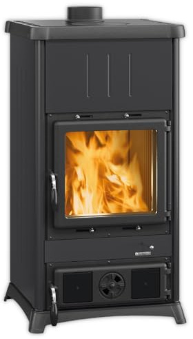 La Nordica Holzofen | FEDORA.16 STEEL | 8,3 kW | Anthrazit Schwarz