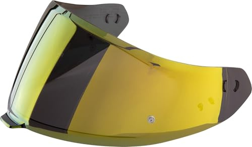 Spiegelvisier Gold Scorpion EXO-GT SP Air/EXO-530i Air/EXO-530 Air/EXO-1500 Air – KDS-F-03 Original mit Kratzschutz, UV-Schutz und Pinlock MaxVision-Vorbereitung