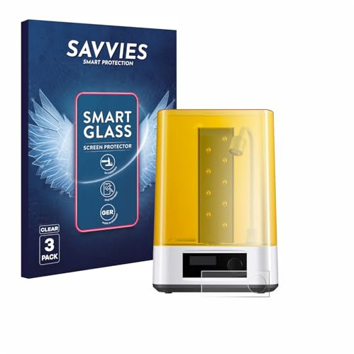 Savvies Schutzglas für Anycubic Wash & Cure 3