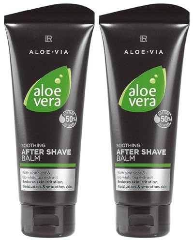 LR Aloe VIA Aloe Vera Men After Shave Balm nach der Rasur 2x 100ml