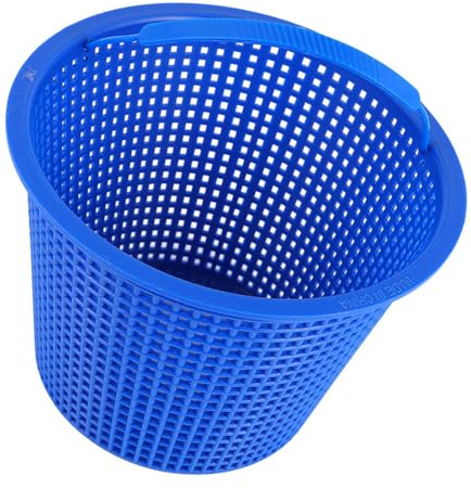 GRADENEVE Panier Skimmer Piscine 18 Cm Waterair en Plastique Bleu, Panier de Pompe de Piscine Pratique Qui Empêche Les Débris D’Entrer Le Filtre