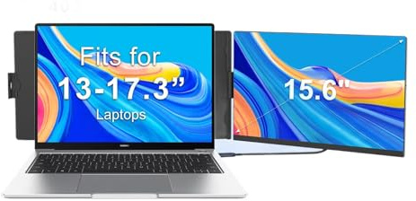 ZBIianxer 15.6inch Portable Secondary Monitor 60Hz Refreshing Rate Perfect for Video Editing and Outdoor Activity Travel Monitor