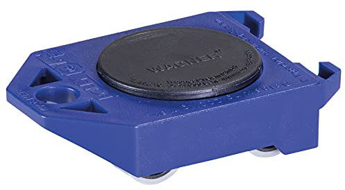 Wagner Transporthilfe MM 3171 I 12 x 8 x 3,5 cm - Tragkraft 200 kg - ideal zum Möbeltransport & Umzug I praktischer Drehteller I TÜV- & GS-Zertifiziert I kippsicher I Beste Beweglichkeit - 20317101