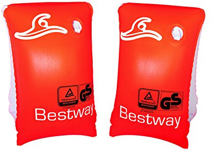Bestway 32104EU-02 Premium Safe-2-Swim - Manguitos de natación (3-6 años, 25 x 13 cm)