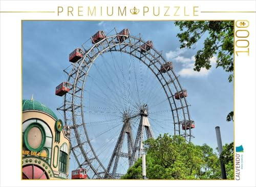 CALVENDO Puzzle Riesenrad | 1000 Teile Lege-Größe 64 x 48 cm Foto-Puzzle für glückliche Stunden
