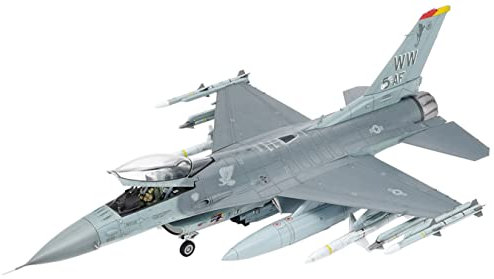 Tamiya 300061098 - 1:48 Lockheed Martin F-16CJ Fighting Falcon, grau