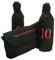 Woven Cloth Blind Tasting Wine Bottle Covers Numbered 1-10 - 10 Single Wine Bottle Covers