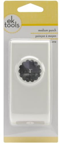 EK Success Medium Punch-Scallop Kreis, 1, andere, Mehrfarbig