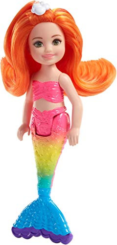 Mattel Barbie FKN05 Dreamtopia Mini-Meerjungfrau: Regenbogen-Chelsea