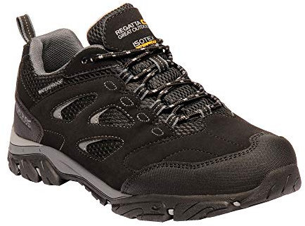 Regatta Herren Holcombe Iep Low Walking Shoe, Black Granit, 45 EU