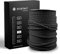smartect Cable Textil Trenzado en Color Negro, Cable Electrico 3 Hilos de 5 Metros (3 x 0,75 mm²) Cuerda para Lampara con Revestimiento Textil para su Proyecto DIY