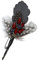 Moschen-Bayern Damen Herren Brosche Trachtenbrosche Hutschmuck Trachtenanstecker Hut-Anstecker Jagd Trachten-Anstecker Schmuck für Trachtenhut