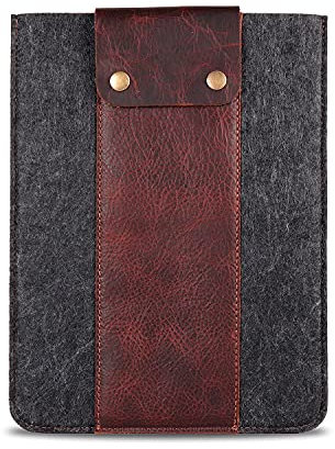 MegaGear Funda de Cuero Genuino para Tablet para iPad Pro de 12,9 Pulgadas