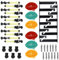 Goshoot Expand Backdrop Roller System, Fotografie 6 Roller Wall Mounting Manual Background Support System, Ceiling Background Holder for Video Studio Photography