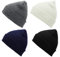 Durio Winter Beanie Mütze Wintermütze Herren Damen Unisex Strickmütze Laufmützen Einheitsgröße 4er Set Schwarz Weiß Navy u. Grau