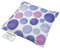Theraline Kirschkernkissen 19 x 19 cm Waterdots lila Kirschkerne