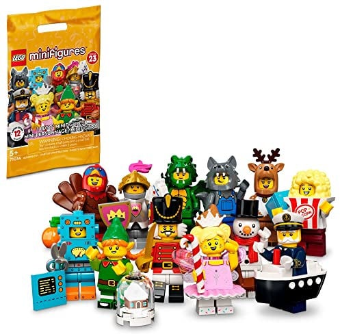 LEGO Minifigures Series 23 71034 Limited-Edition Bauspielzeug-Set, fantasievolles Geschenk für Kinder, Jungen und Mädchen ab 5 Jahren (1 von 12 zum Sammeln)