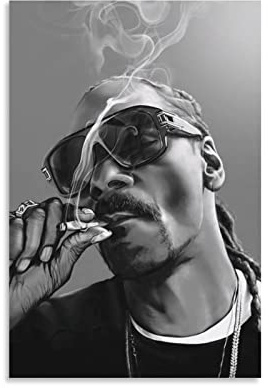 TSALF Poster und Drucke Kein Rahmen Snoop Dogg 60x90cm