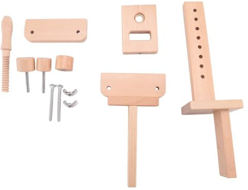 ARMED Wooden Embroidery Hoop Adjustable Desktop Stand Rack, Crosstitch,Embroidery Holder