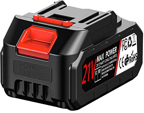 JVISION Accessori per Mini Motosega a Batteria da 6 (Batteria)