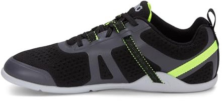Xero Shoes Men's Prio Neo Athleisure Sneaker — Athletic, Lightweight, Performance Cross-Trainer Shoes for Men — Asphalt/Black, Size 14 UK