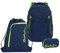 satch Match Schulrucksack Set 3tlg. inkl. Schlamperbox u. Sportbeutel (Toxic Yellow)
