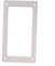 HEIBTENY 1 joint en fibre de céramique pour trappe d'inspection MCZ - 220 x 120 x 4 mm
