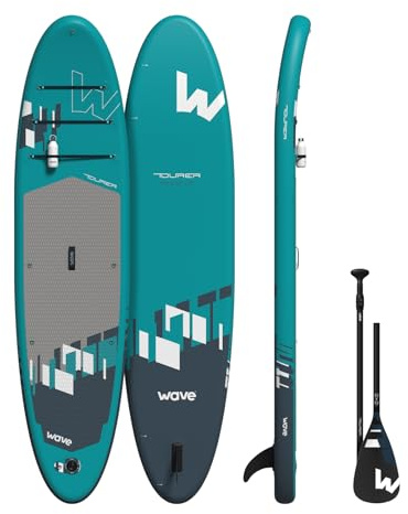 Wave Tourer 2.0 SUP | Aufblasbares Paddleboard | 10'0.9 m | Aqua