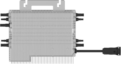Home Trends® Deye SUN-G4-EU-Q0 1600W Mikro Wechselrichter neue Generation mit Ralais Solar PV (HTDYG4-1600 ohne Kabel)