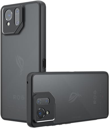 TINGYR Coque Compatible avec ASUS ROG Phone 9/9 Pro, étui de Protection Antichoc, Antidérapant, Anti-Rayures et Anti-Traces de Doigts, Étui Coque Compatible avec ASUS ROG Phone 9/9 Pro. (Noir)